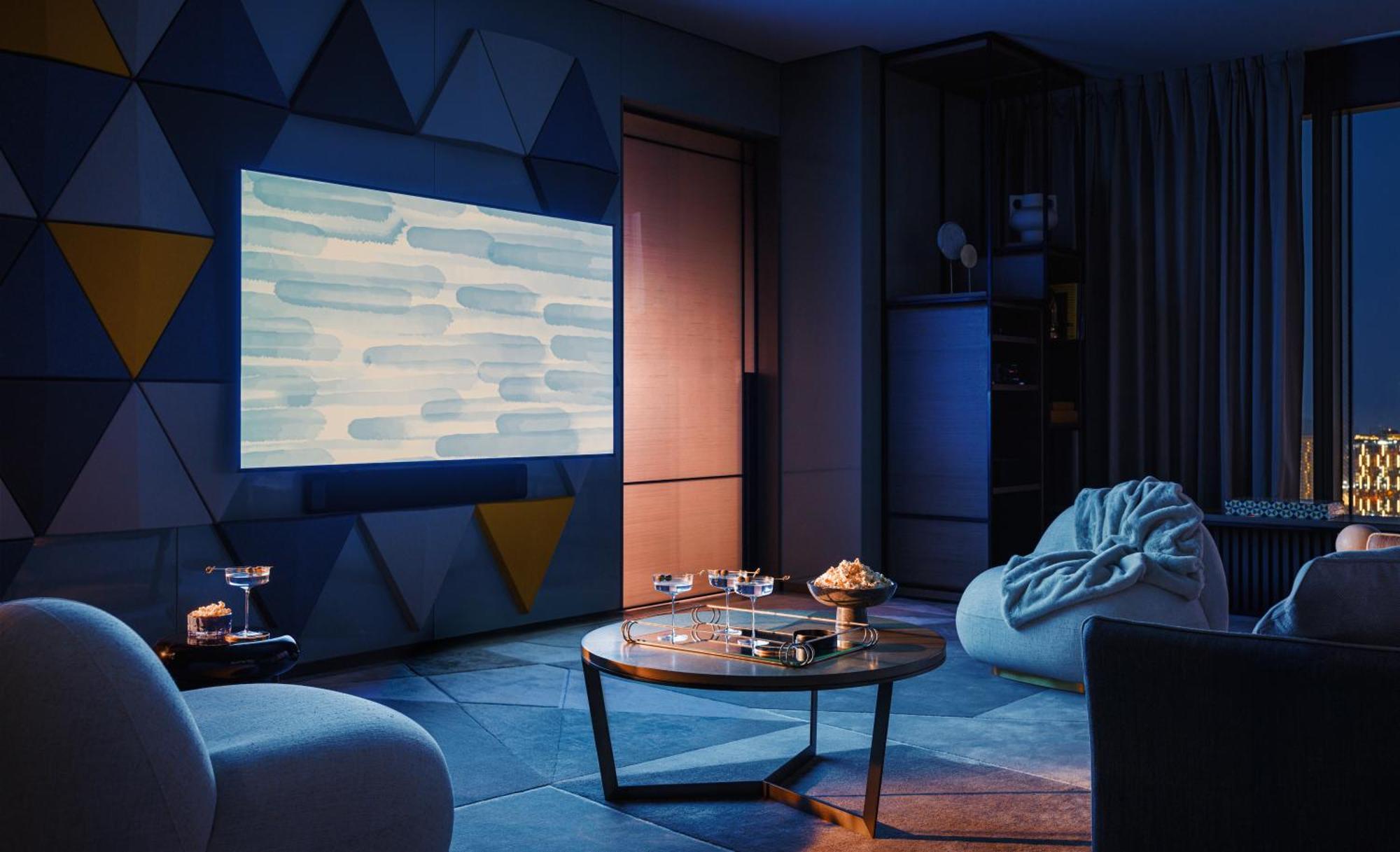 One&Only One Za'Abeel Hotel Dubai Eksteriør billede A room with a television