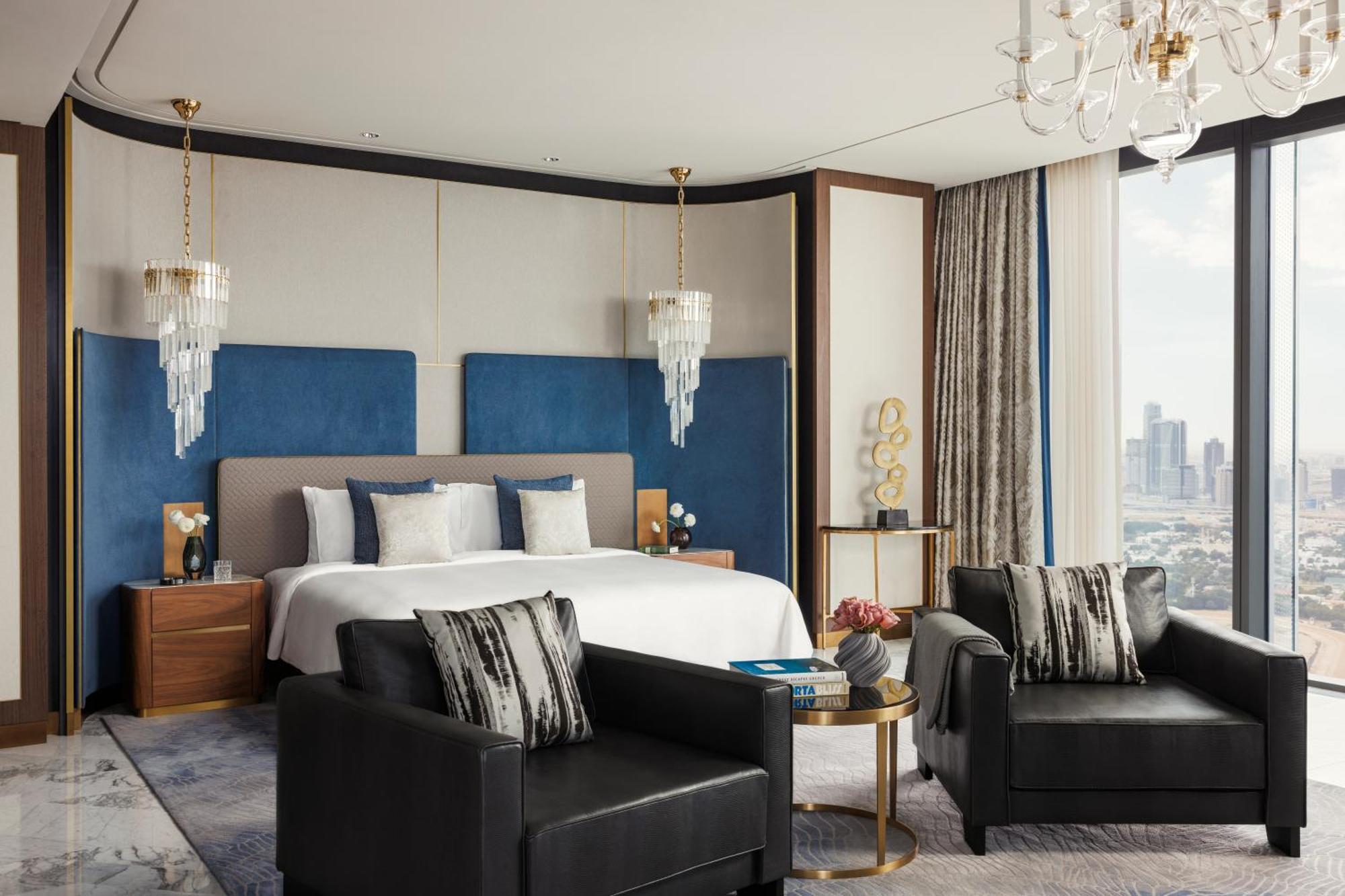 One&Only One Za'Abeel Hotel Dubai Eksteriør billede A bedroom at The St. Regis Mumbai